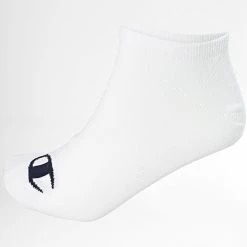 Lot De 3 Paires De Chaussettes Y08QI Blanc Noir Gris de Champion -Champion Soldes champion 201274 Y08QI MULTI 20191025T155703 03