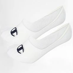 Lot De 2 Paires De Chaussettes invisiblesY08QK Blanc de Champion