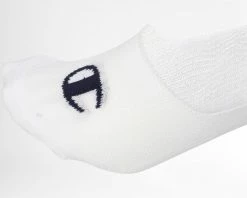 Lot De 2 Paires De Chaussettes invisiblesY08QK Blanc de Champion -Champion Soldes champion 201276 Y08QK WHITE 20191025T155514 03