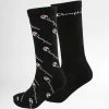 Lot De 2 Paires De Chaussettes Y0AB7 Noir de Champion -Champion Soldes champion 225994 Y0AB7 BLACK 20200728T102250 01
