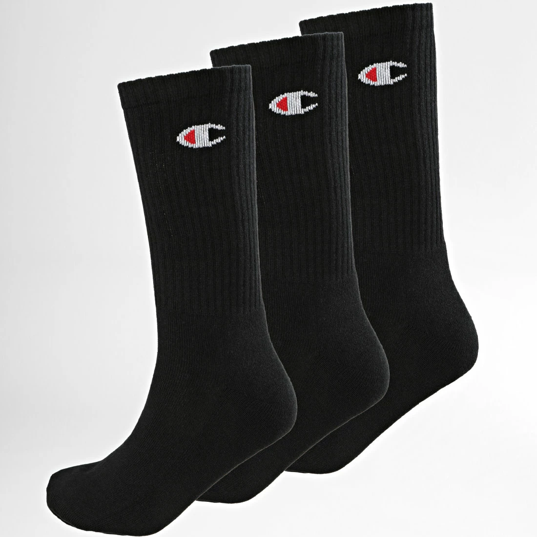 Lot De 3 Paires De Chaussettes Y08QG Noir de Champion 3 Lot De 3 Paires De Chaussettes Y08QG Noir de Champion