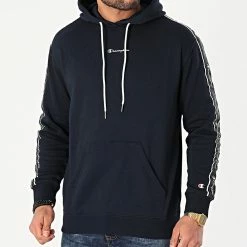 Sweat Capuche 214225 Bleu Marine de Champion