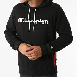 Sweat Capuche 216893 Noir de Champion -Champion Soldes champion 274670 216893 KK001 20210719T163158 03