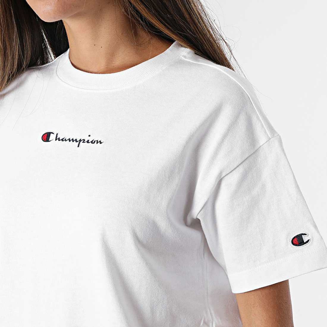 Tee Shirt Femme 114474 Blanc de Champion 4 Tee Shirt Femme 114474 Blanc de Champion – Image 2