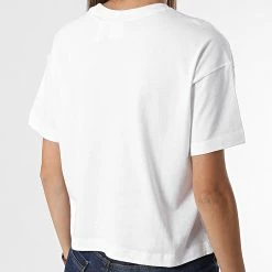 Tee Shirt Femme 114474 Blanc de Champion 9 Tee Shirt Femme 114474 Blanc de Champion -Champion Soldes champion 277713 114474 WW001 20210811T161410 04