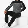 Ensemble De Survêtement 216689 Noir Gris Anthracite Chiné de Champion -Champion Soldes champion 279752 216689 EM516 20210827T122522 01