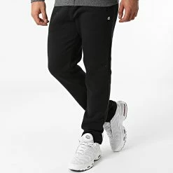 Ensemble De Survêtement 216689 Noir Gris Anthracite Chiné de Champion -Champion Soldes champion 279752 216689 EM516 20210827T122526 04