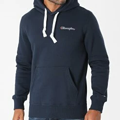 Sweat Capuche 216475 Bleu Marine de Champion