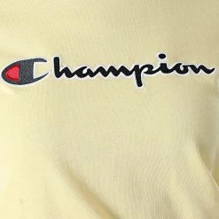 Tee Shirt Femme 114472 Jaune de Champion 7 Tee Shirt Femme 114472 Jaune de Champion -Champion Soldes champion 283428 114472 YS105 20210913T161855 02