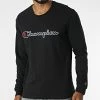 Tee Shirt Manches Longues 216474 Noir de Champion