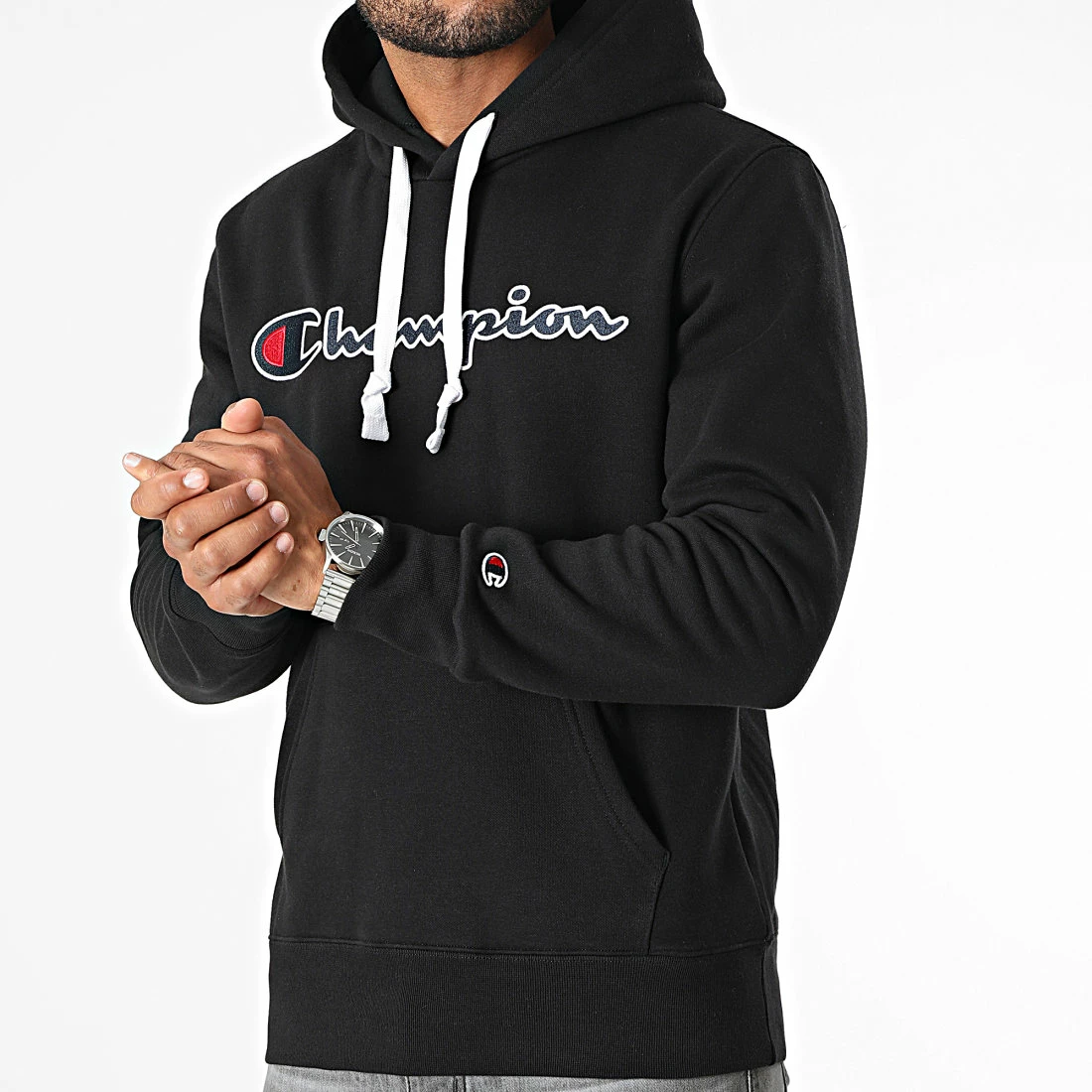 Sweat Capuche 216470 Noir de Champion 3 Sweat Capuche 216470 Noir de Champion