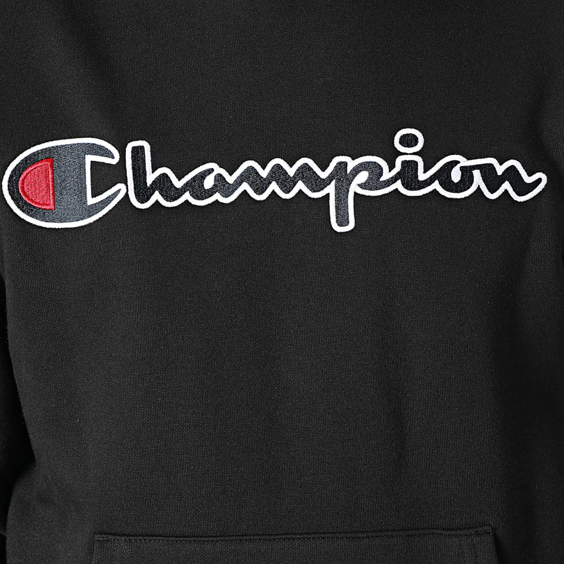 Sweat Capuche 216470 Noir de Champion 4 Sweat Capuche 216470 Noir de Champion – Image 2