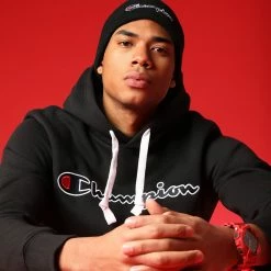 Sweat Capuche 216470 Noir de Champion 12 Sweat Capuche 216470 Noir de Champion -Champion Soldes champion 284246 216470 KK001 20211126T093226 05