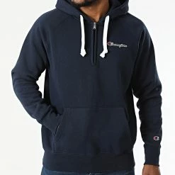 Sweat Capuche 216483 Bleu Marine de Champion 8 Sweat Capuche 216483 Bleu Marine de Champion -Champion Soldes champion 284252 216483 BS538 20210916T144128 03