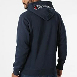 Sweat Capuche 216483 Bleu Marine de Champion 9 Sweat Capuche 216483 Bleu Marine de Champion -Champion Soldes champion 284252 216483 BS538 20210916T144130 04