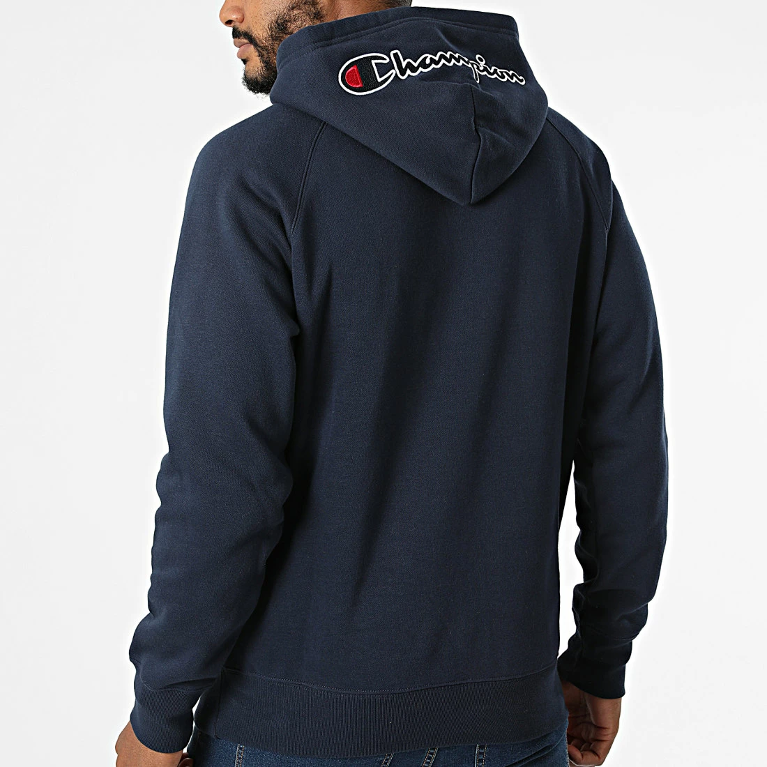 Sweat Capuche 216483 Bleu Marine de Champion 6 Sweat Capuche 216483 Bleu Marine de Champion – Image 4