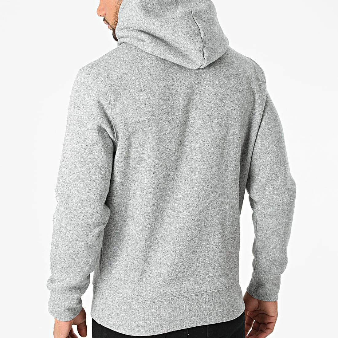 Sweat Capuche 216475 Gris Chiné de Champion 6 Sweat Capuche 216475 Gris Chiné de Champion – Image 4
