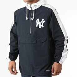 Coupe-Vent New York Yankees 217008 Bleu Marine Blanc de Champion