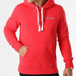 Sweat Capuche 216475 Rouge de Champion -Champion Soldes champion 288900 216475 RS011 20211019T155223 03