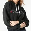 Sweat Capuche Polaire Femme 114763 Noir de Champion