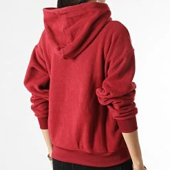 Sweat Capuche Polaire Femme 114763 Bordeaux de Champion -Champion Soldes champion 290011 114763 RS506 20211112T152046 04