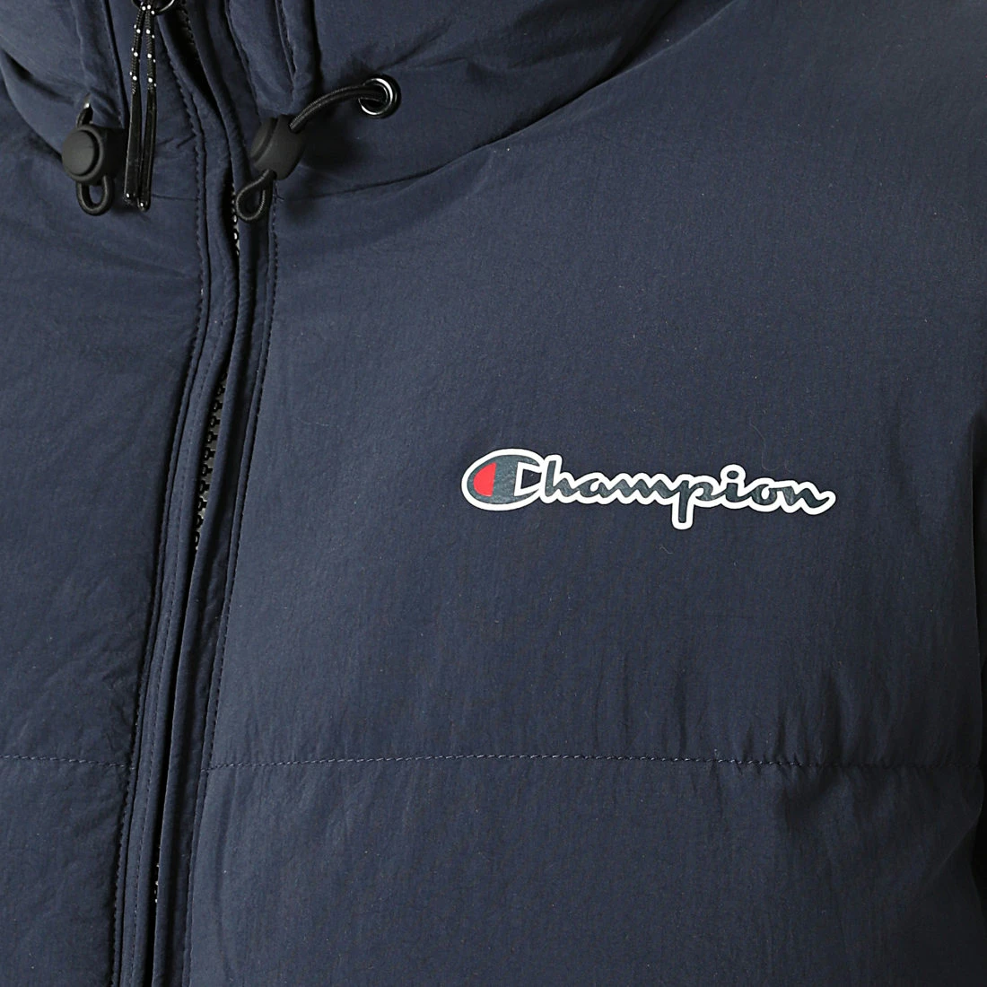 Veste Zippée Capuche 216731 Bleu Marine de Champion 4 Veste Zippée Capuche 216731 Bleu Marine de Champion – Image 2
