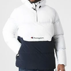 Doudoune Capuche 216733 Blanc de Champion 8 Doudoune Capuche 216733 Blanc de Champion -Champion Soldes champion 292040 216733 WW001 20211122T150202 03