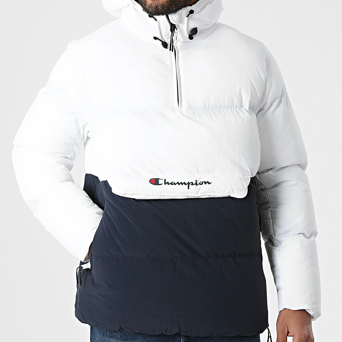 Doudoune Capuche 216733 Blanc de Champion 5 Doudoune Capuche 216733 Blanc de Champion – Image 3