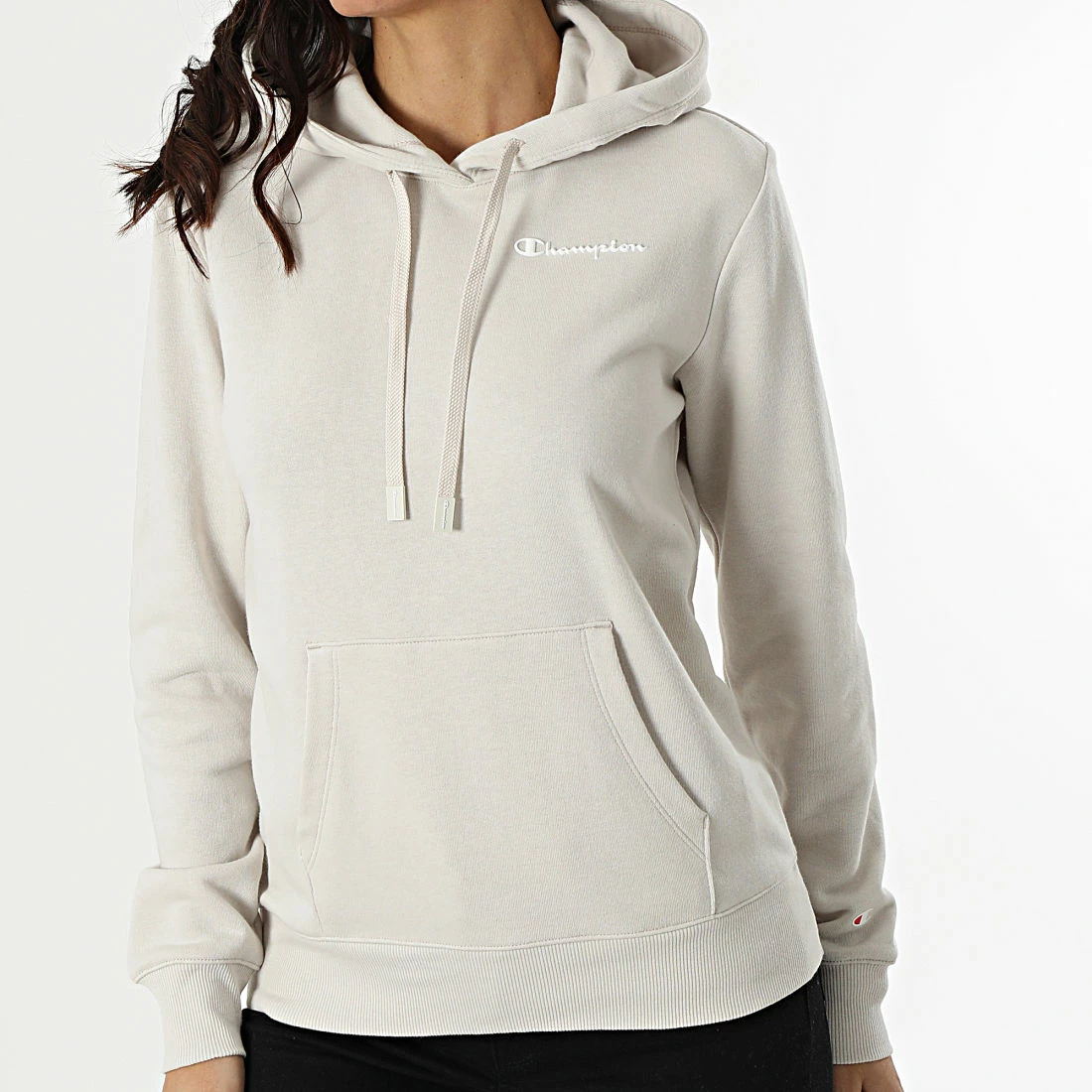Sweat Capuche Femme 114859 Beige de Champion 3 Sweat Capuche Femme 114859 Beige de Champion
