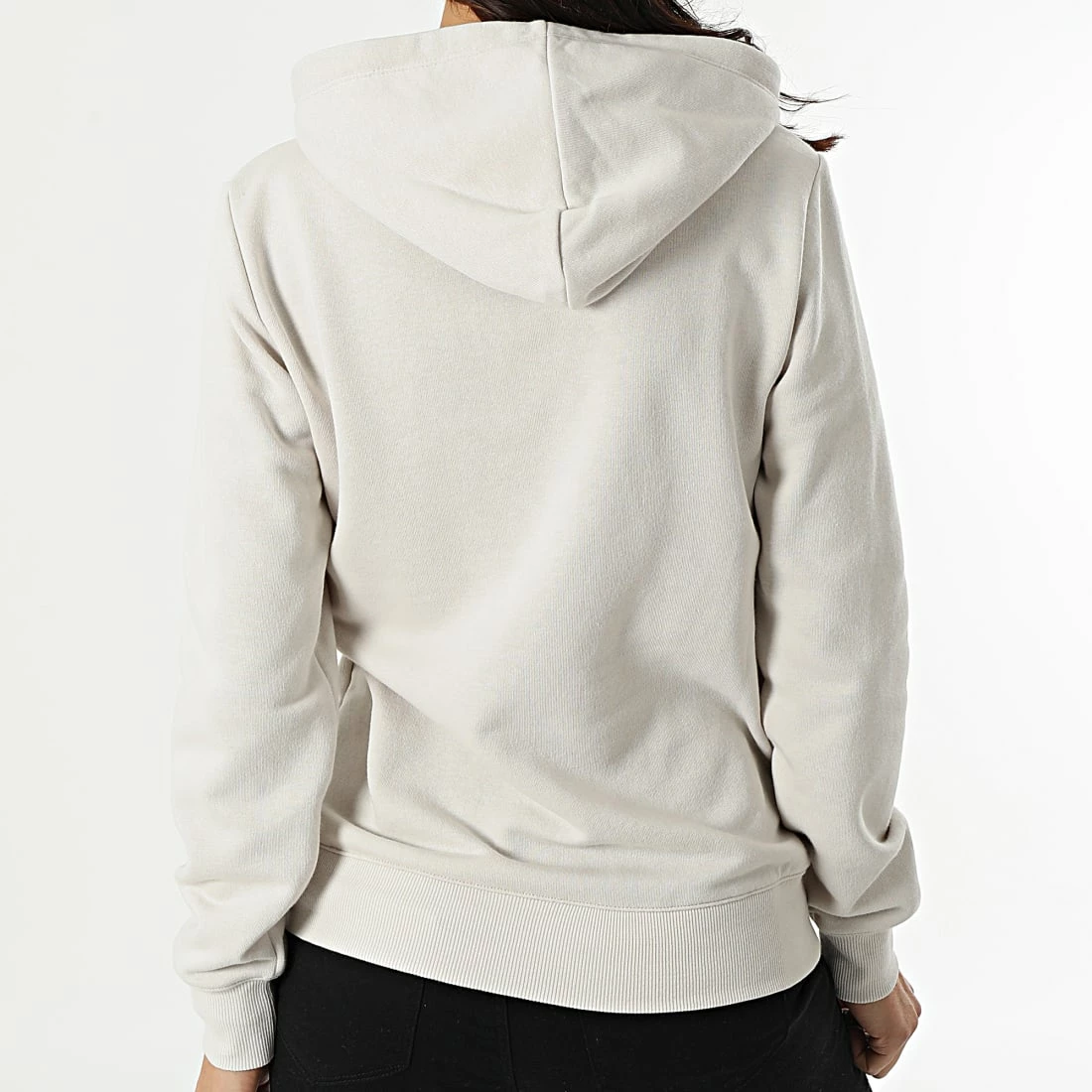 Sweat Capuche Femme 114859 Beige de Champion 6 Sweat Capuche Femme 114859 Beige de Champion – Image 4