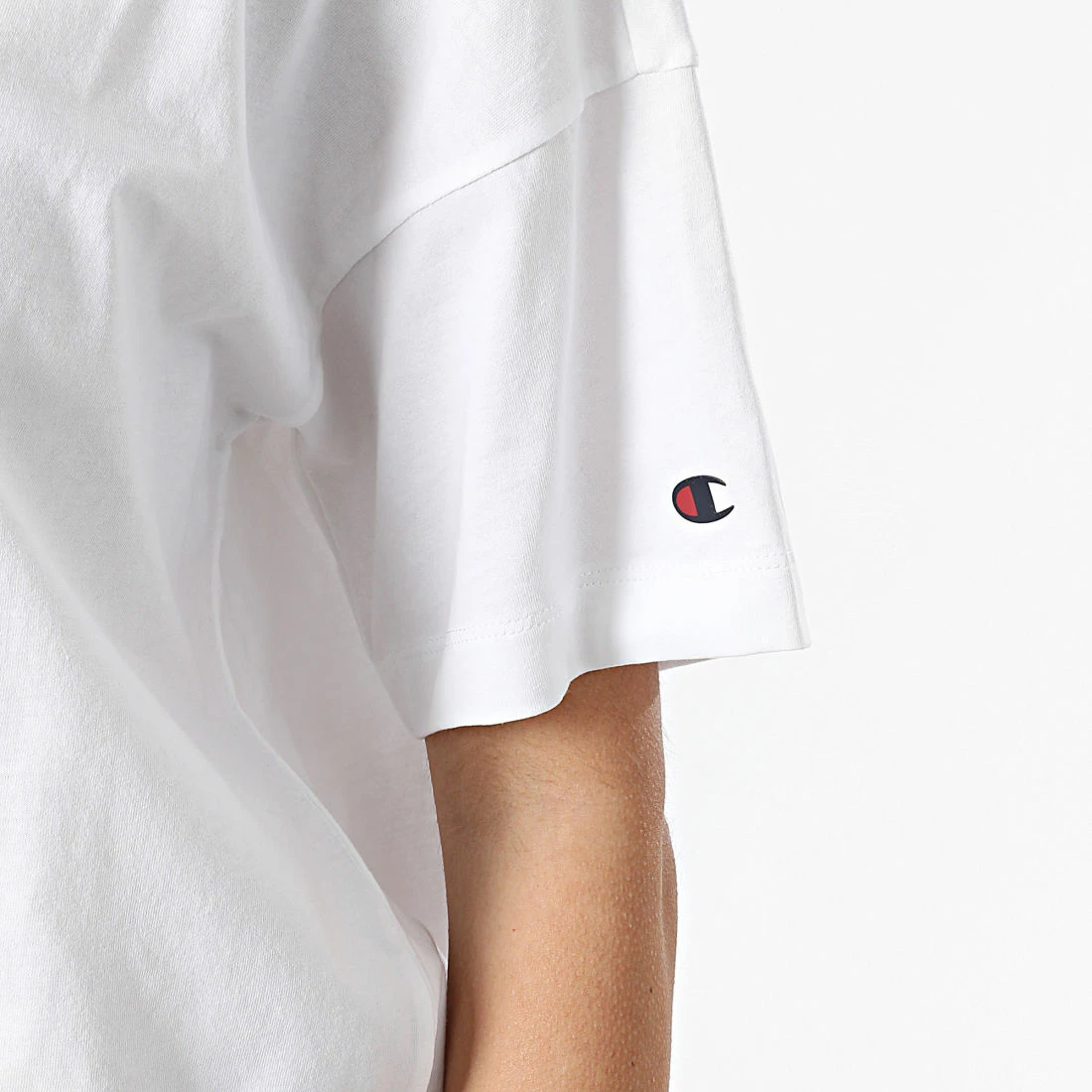 Tee Shirt Femme Crop 114914 Blanc de Champion 4 Tee Shirt Femme Crop 114914 Blanc de Champion – Image 2