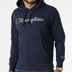 Sweat Capuche 217060 Bleu Marine de Champion
