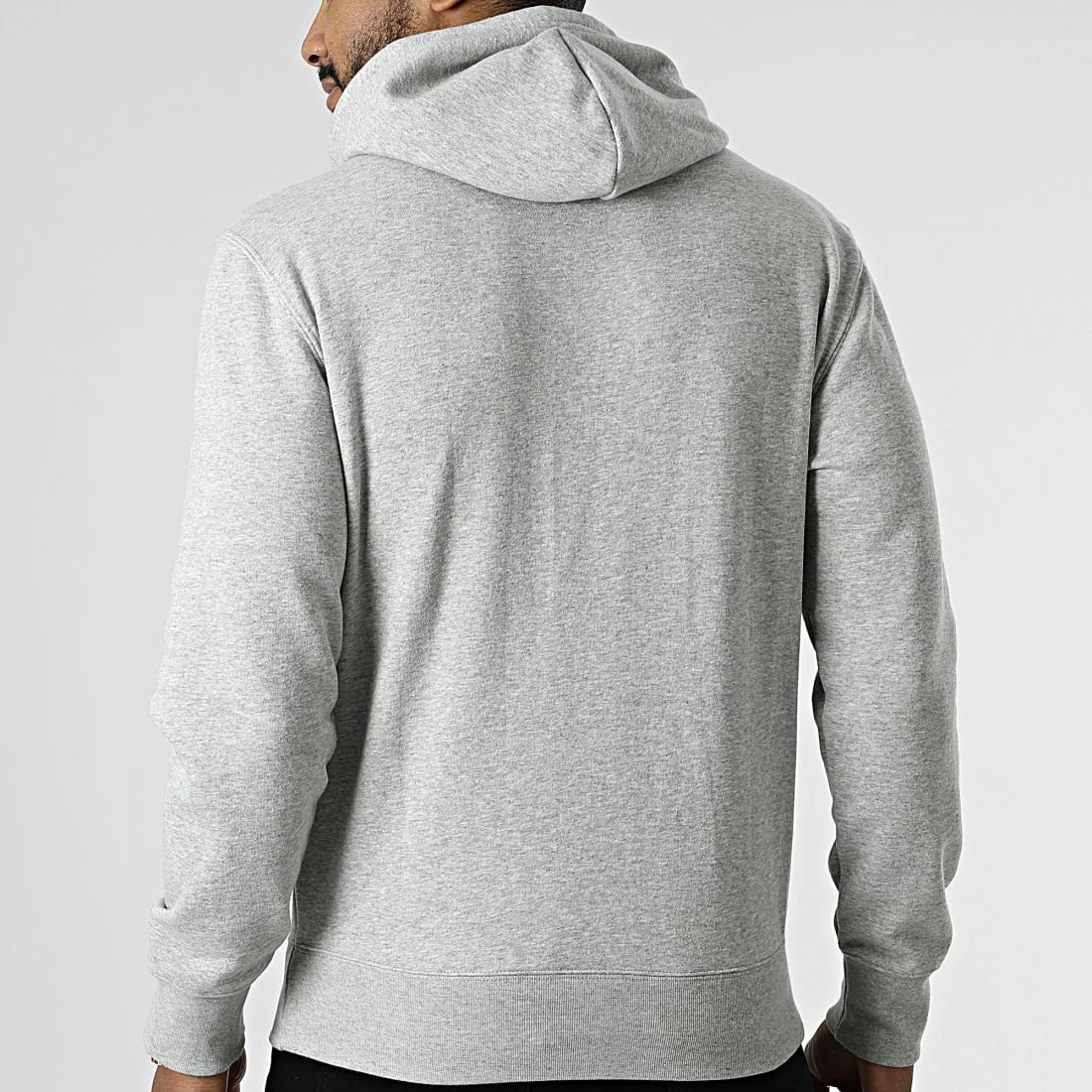 Sweat Capuche 217060 Gris Chiné de Champion 6 Sweat Capuche 217060 Gris Chiné de Champion – Image 4