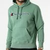 Sweat Capuche 217060 Vert de Champion 1 Sweat Capuche 217060 Vert de Champion -Champion Soldes champion 297597 217060 GS098 20220106T163126 01