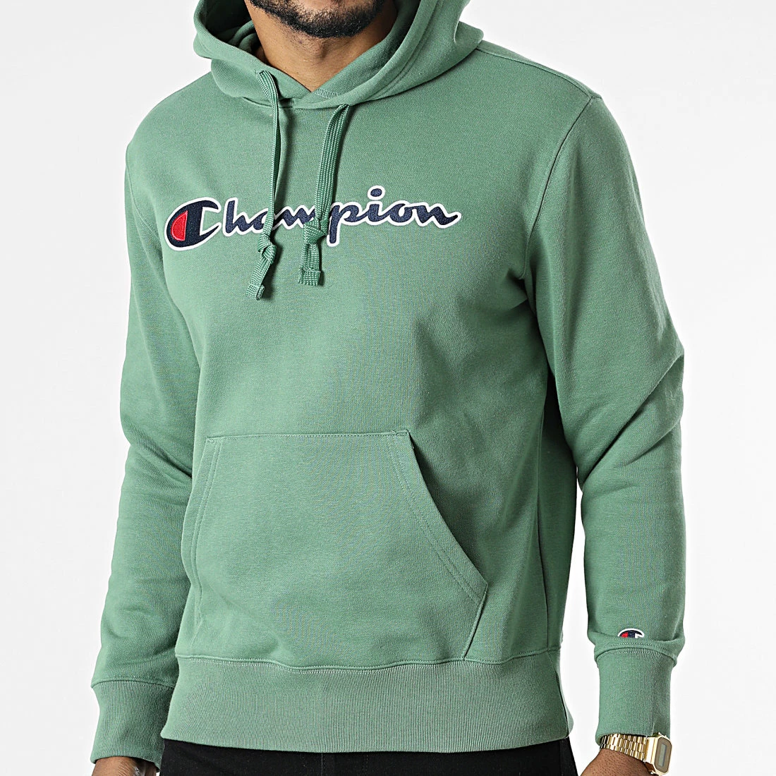 Sweat Capuche 217060 Vert de Champion 3 Sweat Capuche 217060 Vert de Champion