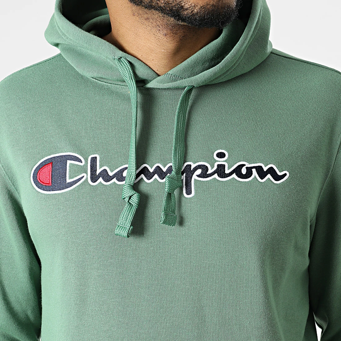Sweat Capuche 217060 Vert de Champion 4 Sweat Capuche 217060 Vert de Champion – Image 2