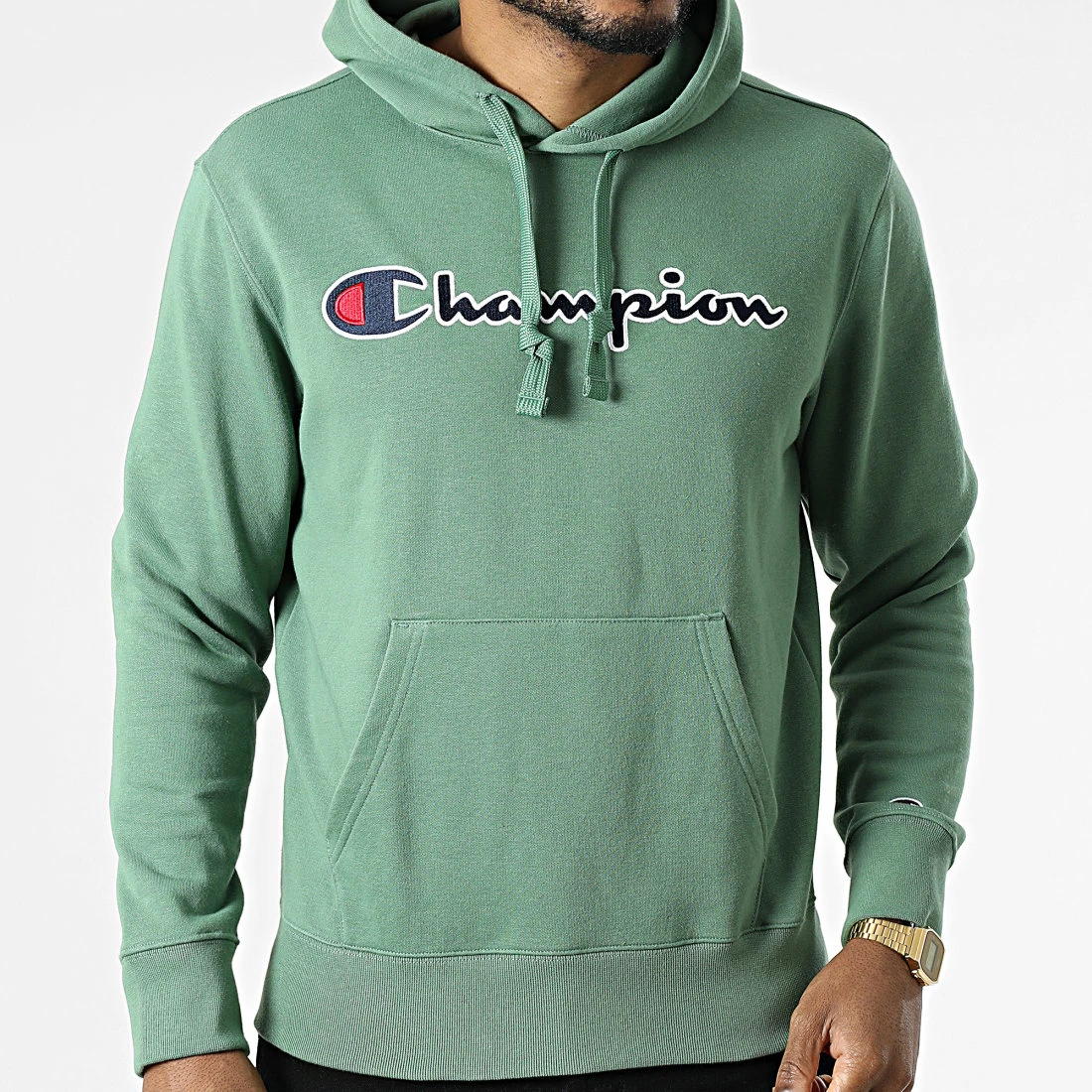 Sweat Capuche 217060 Vert de Champion 5 Sweat Capuche 217060 Vert de Champion – Image 3