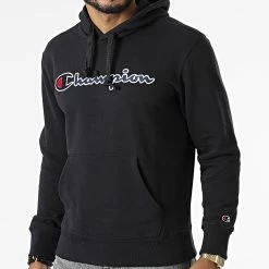 Sweat Capuche 217060 Noir de Champion