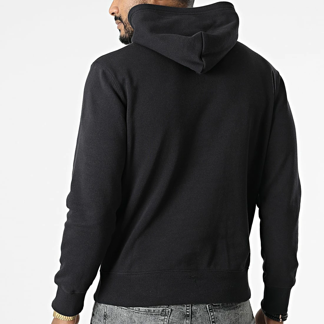 Sweat Capuche 217060 Noir de Champion 6 Sweat Capuche 217060 Noir de Champion – Image 4