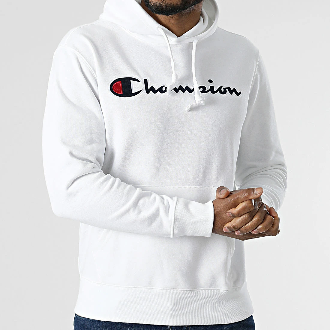 Sweat Capuche 217060 Blanc de Champion 3 Sweat Capuche 217060 Blanc de Champion