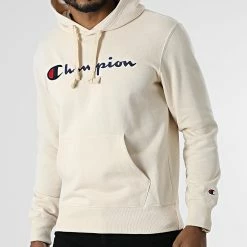 Sweat Capuche 217060 Beige de Champion 8 Sweat Capuche 217060 Beige de Champion -Champion Soldes champion 297602 217060 YS015 20220106T163008 01