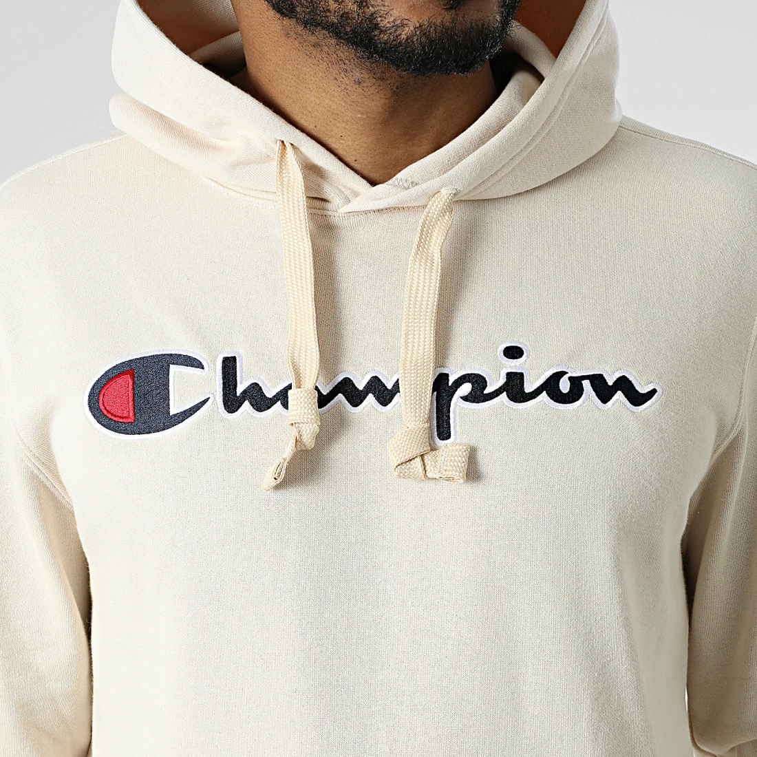 Sweat Capuche 217060 Beige de Champion 4 Sweat Capuche 217060 Beige de Champion – Image 2
