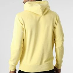 Sweat Capuche 217060 Jaune de Champion -Champion Soldes champion 297603 217060 YS116 20220106T163102 04