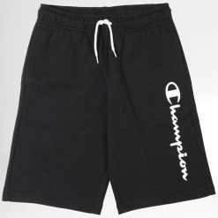 Pantalon Jogging Enfant A Bandes 305919 Noir de Champion