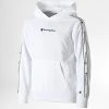 Sweat Capuche Enfant A Bandes 305916 Blanc de Champion