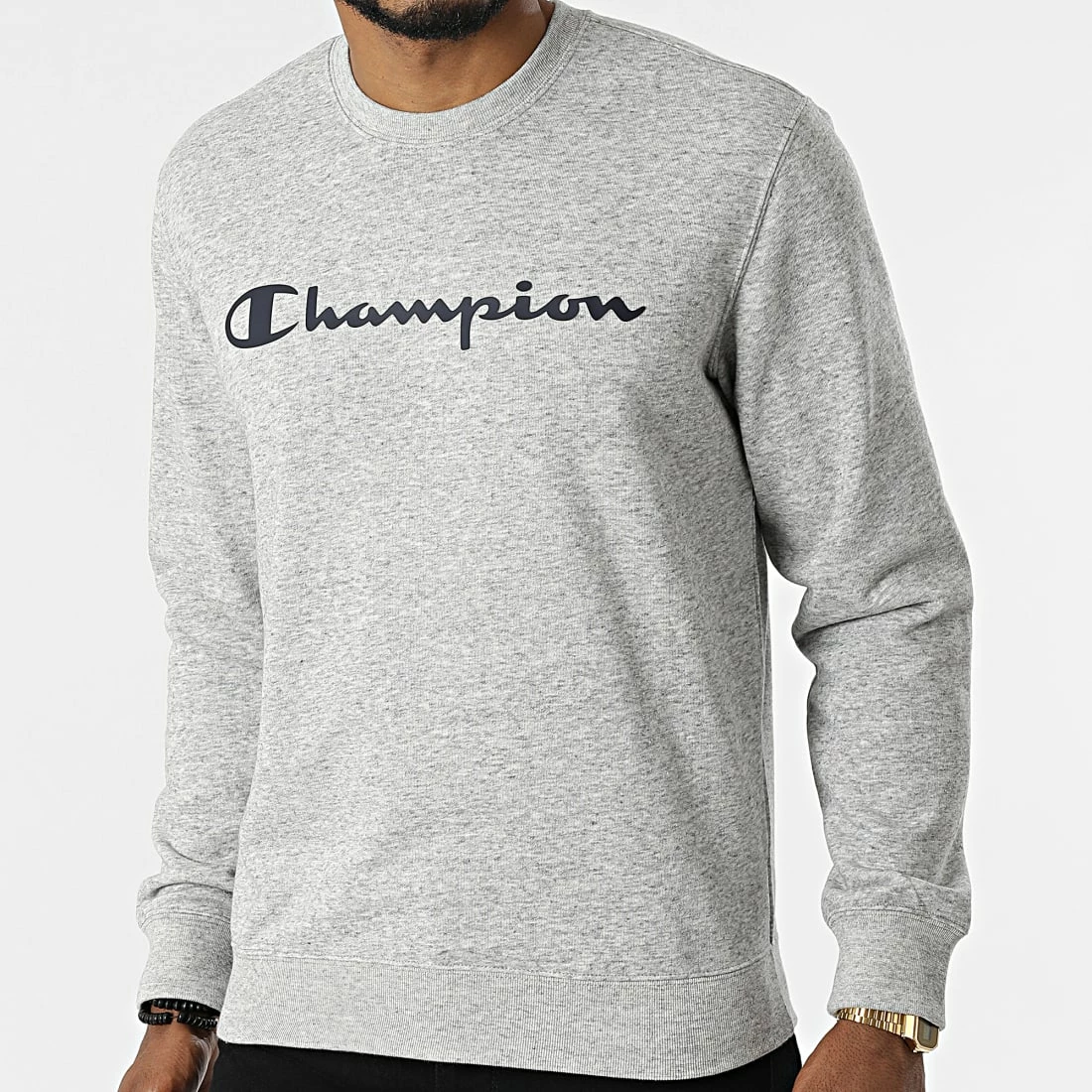 Sweat Crewneck 217143 Gris Chiné de Champion 3 Sweat Crewneck 217143 Gris Chiné de Champion