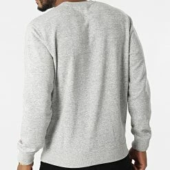 Sweat Crewneck 217143 Gris Chiné de Champion 9 Sweat Crewneck 217143 Gris Chiné de Champion -Champion Soldes champion 298819 217143 EM021 20220124T150509 04