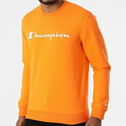 Sweat Crewneck 217143 Orange de Champion