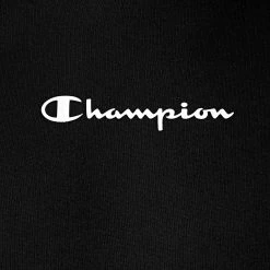 Sweat Capuche A Bandes 217184 Noir de Champion -Champion Soldes champion 298909 217184 KK001 20220118T152607 04