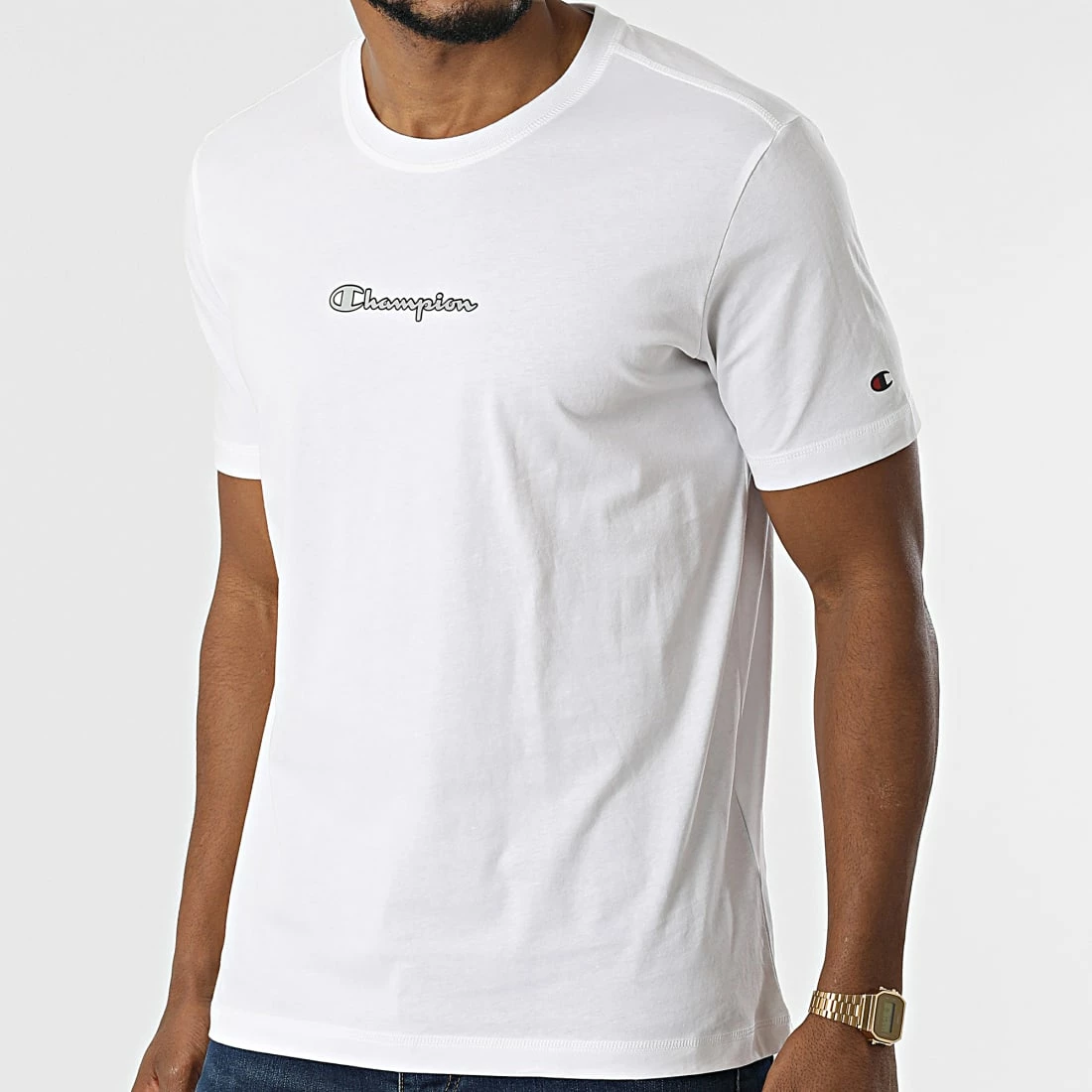 Tee Shirt 217219 Blanc de Champion 3 Tee Shirt 217219 Blanc de Champion